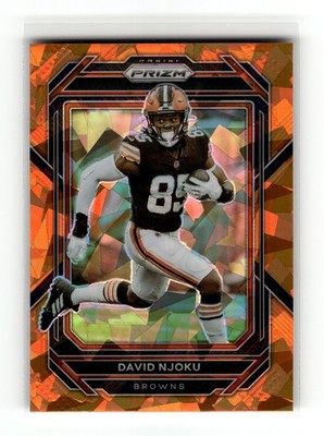 David Njoku 2022 Panini Prizm #71 Cleveland Browns Orange Ice | eBay