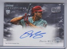 2013 Bowman Inception Darin Ruf Rookie Autograph RA-DR NM Condition