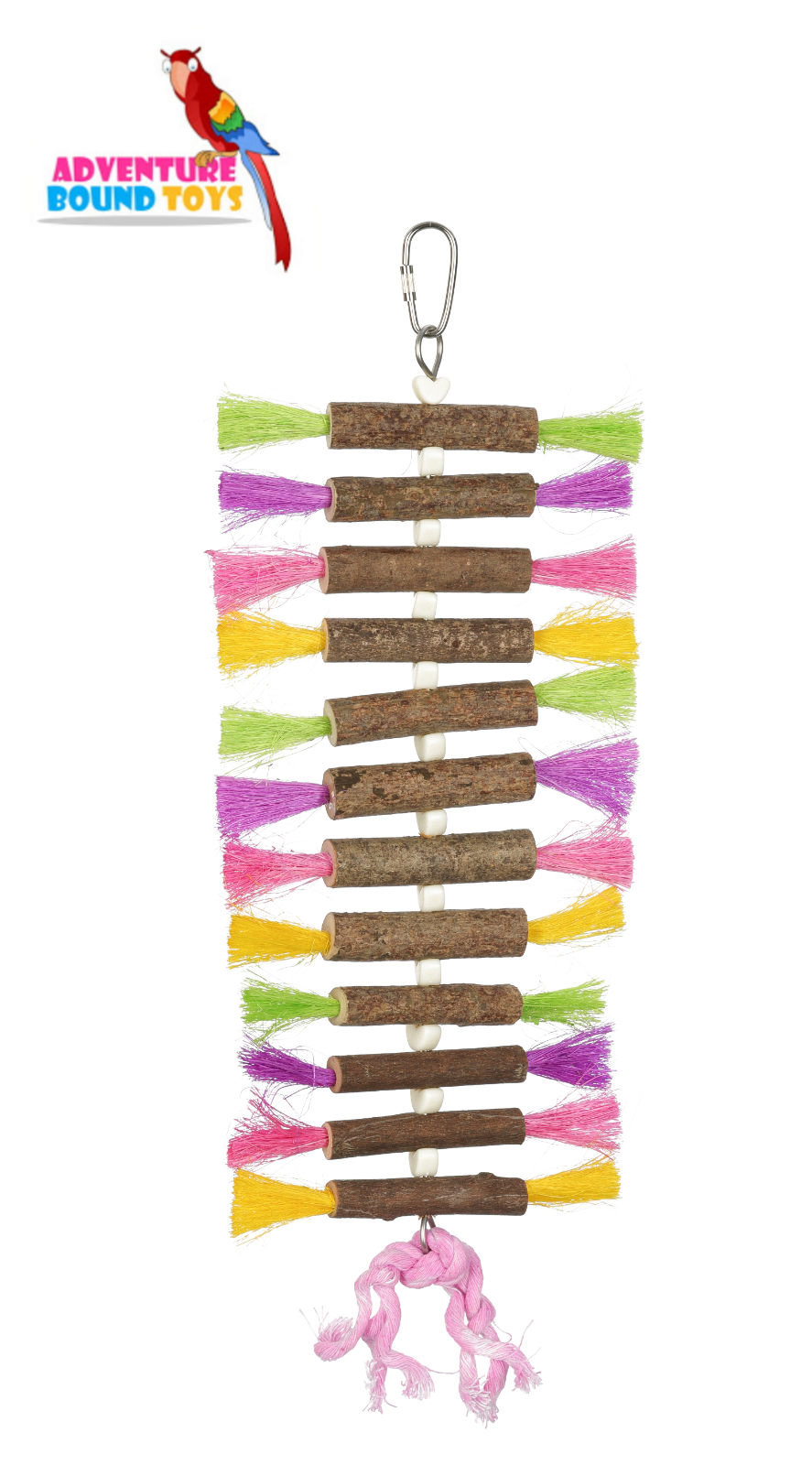 ADVENTURE BOUND TWISTING STICKS BUDGIE COCKATIEL SMALL PARROT PREENING CHEW TOY