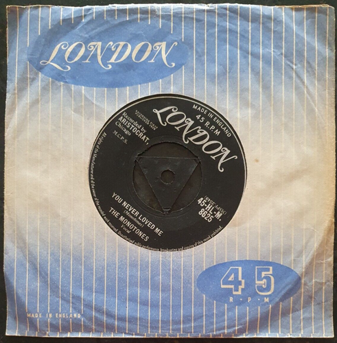 THE MONOTONES - Book of Love/You Never Loved Me - London - HLM 8625 - NM - Picture 2 of 2