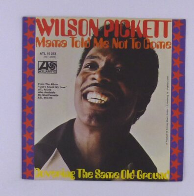 7'' Single - Wilson Pickett - Covering that old Ground Mama told - S4931 Rarität