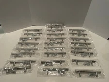 Probrico 6 1/4" T Bar Handle Brushed Nickel Drawer or Cabinet Pulls Lot of 25