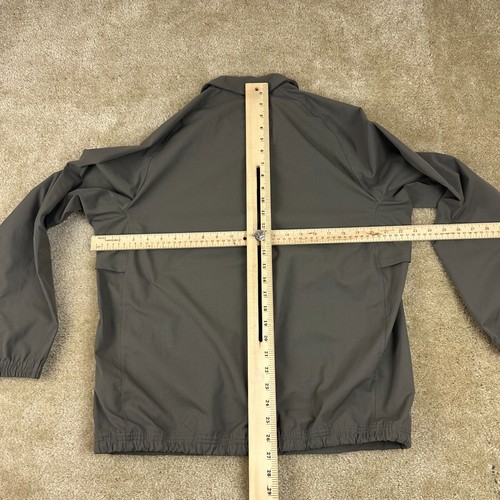 Lululemon Mens Collared 1/2 Zip Jacket small Pullover Golf LM3DUZS Army Green - Picture 14 of 17