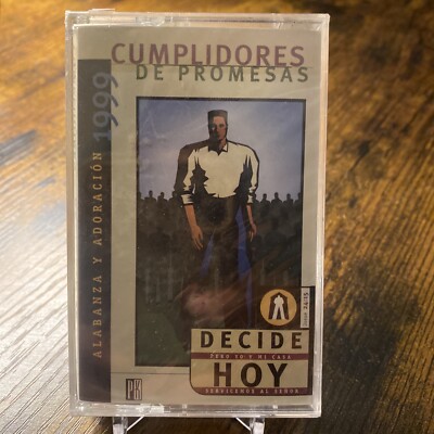 Cumplidores De Promesas : Decide Hoy Cassette Musica Cristiana Brand New 
