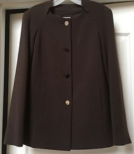 Calvin Klein Women's Chocolate Brown Blazer Jacket , Size 6. NWOT