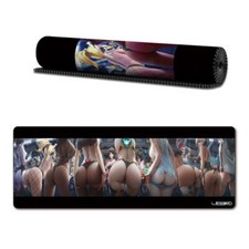 31.5 x 11.8 inch extended mouse pad, non-slip base, full-size keyboard pad