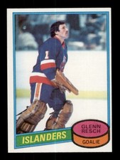 1980-81 TOPPS HOCKEY #235 GLENN RESCH NEW YORK ISLANDERS