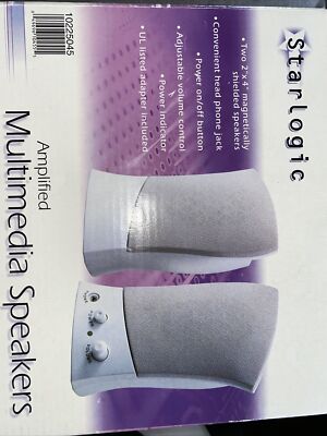 Starlogic amplifier Two multimedia speakers