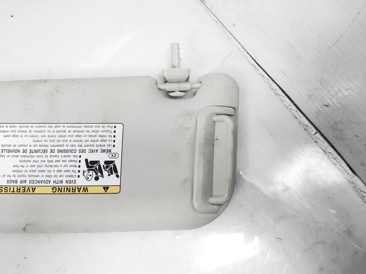 ST 2020 Toyota Corolla Right Passenger Side Interior Sun Visor