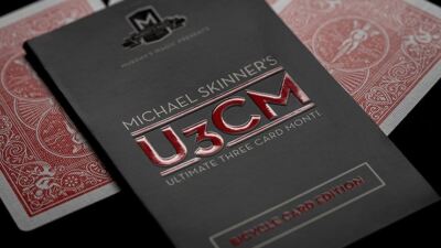 Michael Skinner's Ultimate 3 Card Monte (Red) Card Trick, Easy to Do