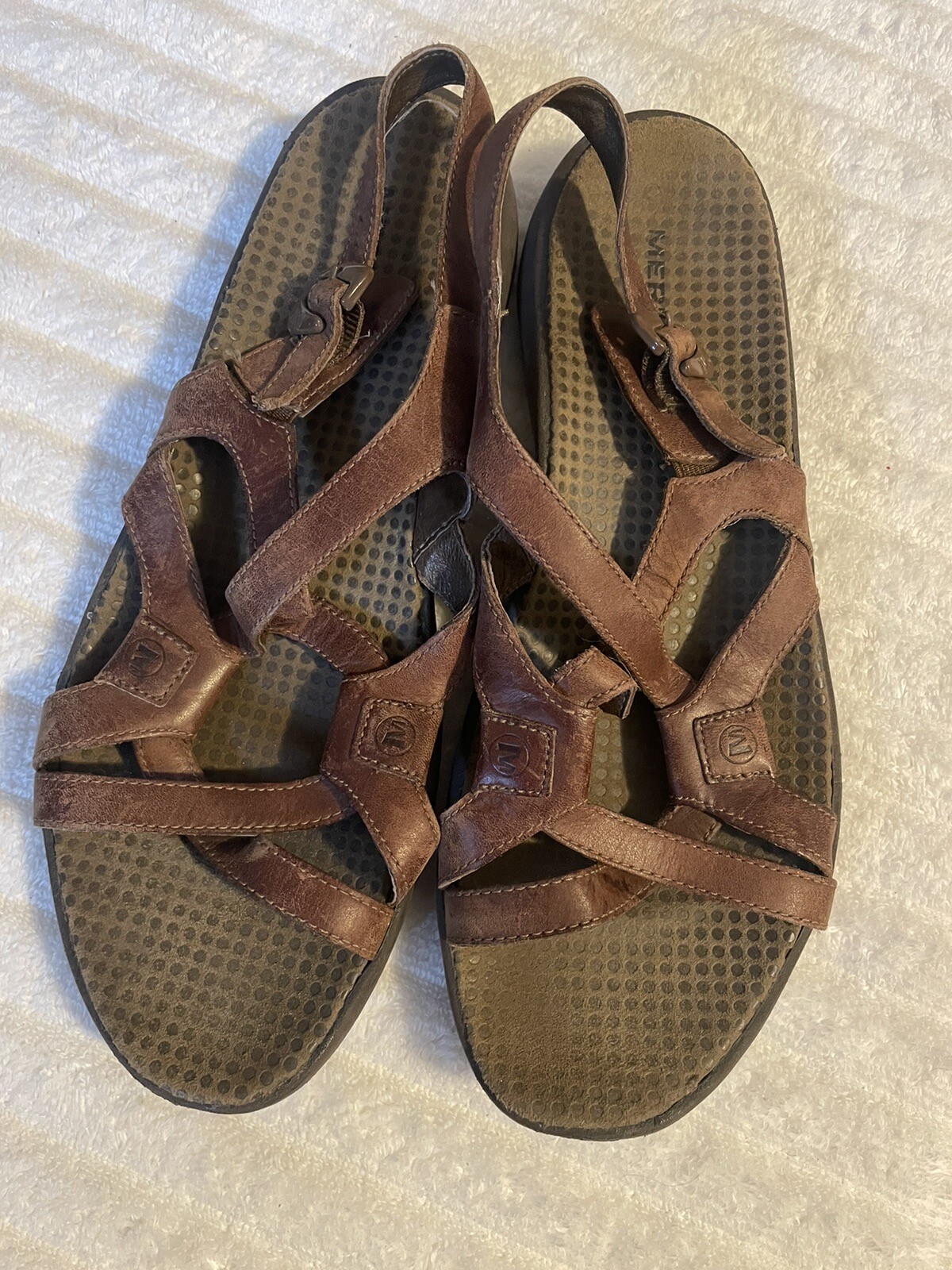 Sandali Merrell Agave Donna Taglia 9 Escursionismo Outdoor Marroni