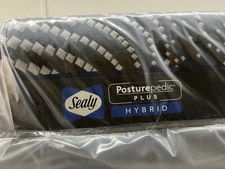 SEALY HYBRID HIGHPOINT PLUSH SPLIT KING MATTRESS-FREE SHIP!