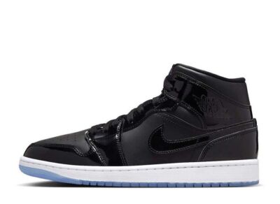 Nike Air Jordan 1 Mid Space Jam Black Dark Concord White  display picture 1