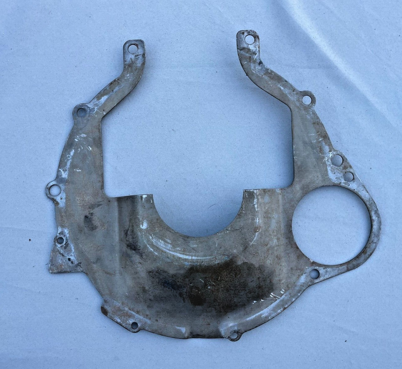 Lotus Twin Cam English Ford Kent Engine Transmission Spacer Plate Dust Cover