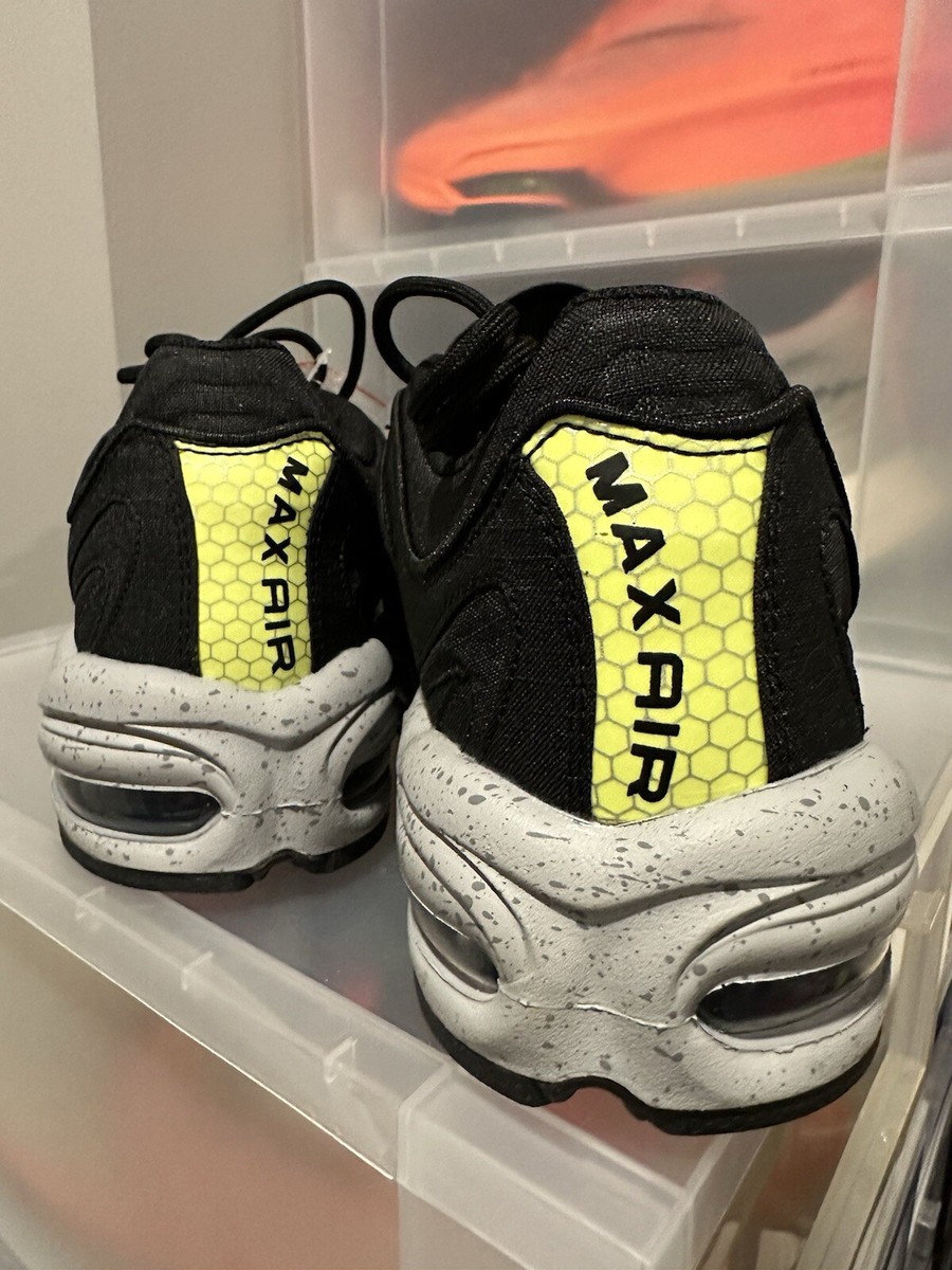 日本未入荷!★AIR MAX TAILWIND IV BLACK GREY VOLT 2019 Men's Nike Air Max Tailwind 4 SP Black Ripstop BV1367