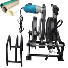 110V 3.54"-9.84" 2 Clamps PE PB Pipe Fusion Butt Welding Machine Fushion Welder