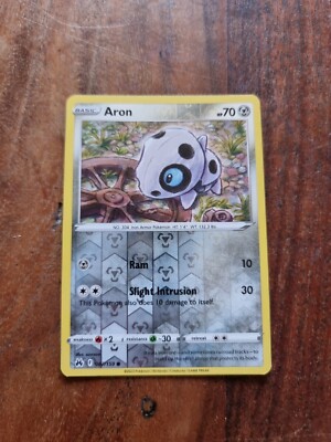Pokémon TCG Aron Crown Zenith 087/159 Reverse Holo Common