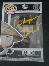 CHRISTOPHER LAMBERT signed autograph in person FUNKO POP RAIDEN ACOA