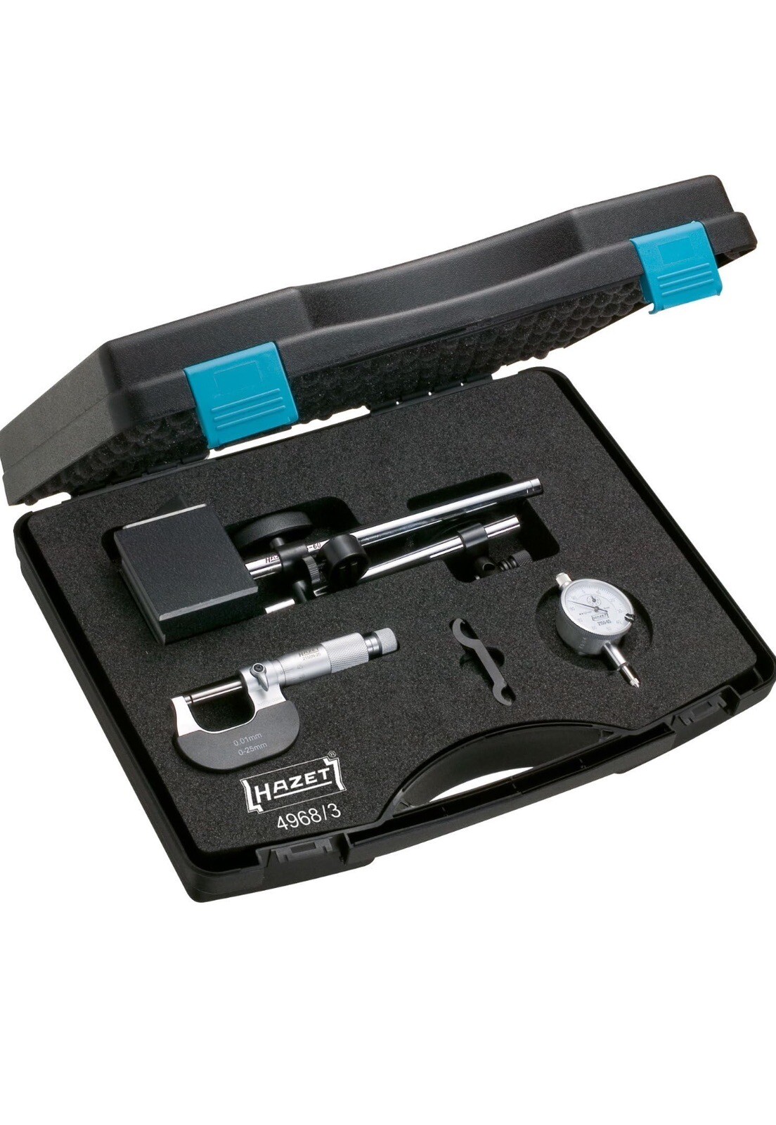 Comparateur de precision a cadran antichoc avec resolution de 0.01mm