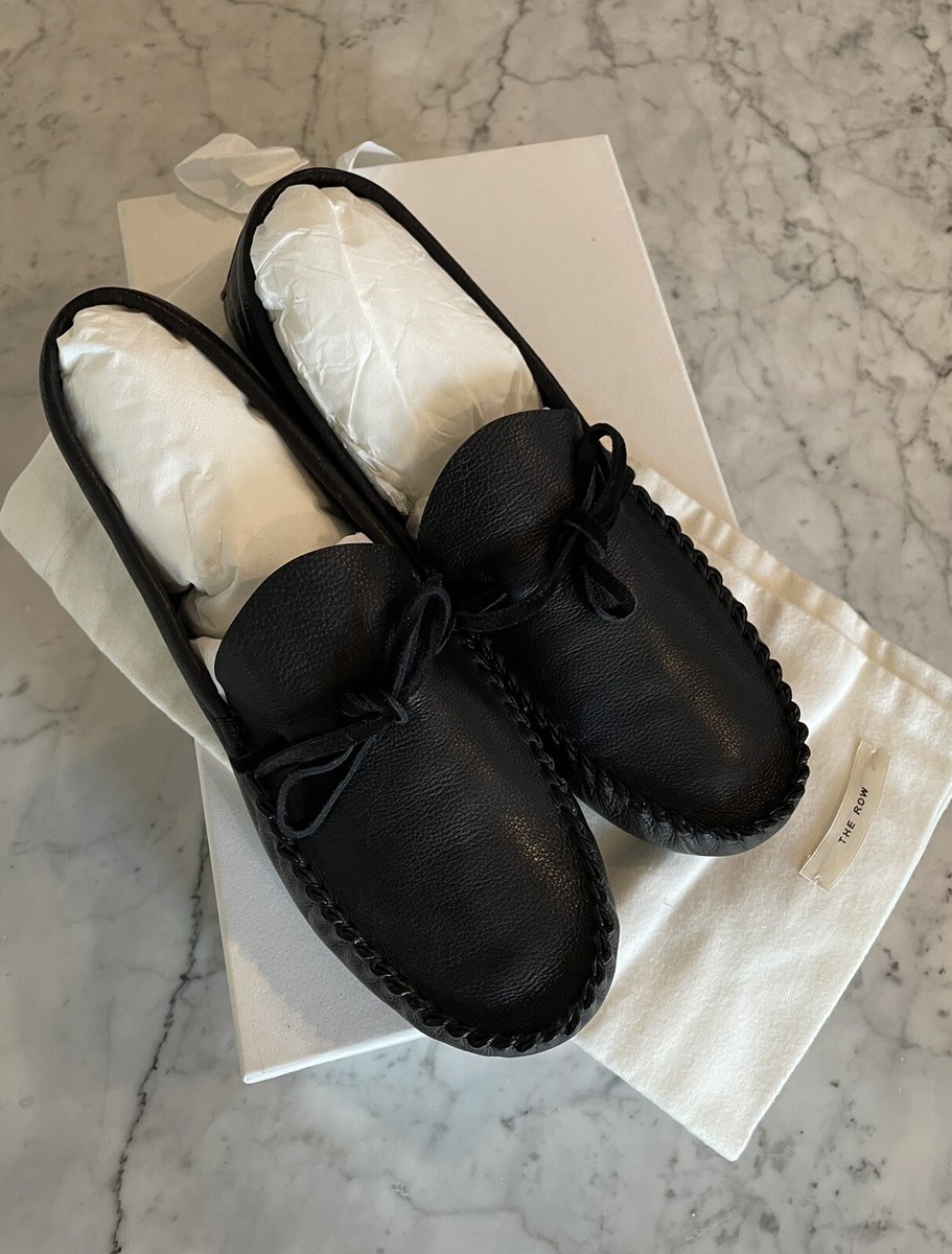THE ROW フラット 靴 Lucca leather moccasins804972 THE ROW フラット 靴 Lucca leather moccasins804972