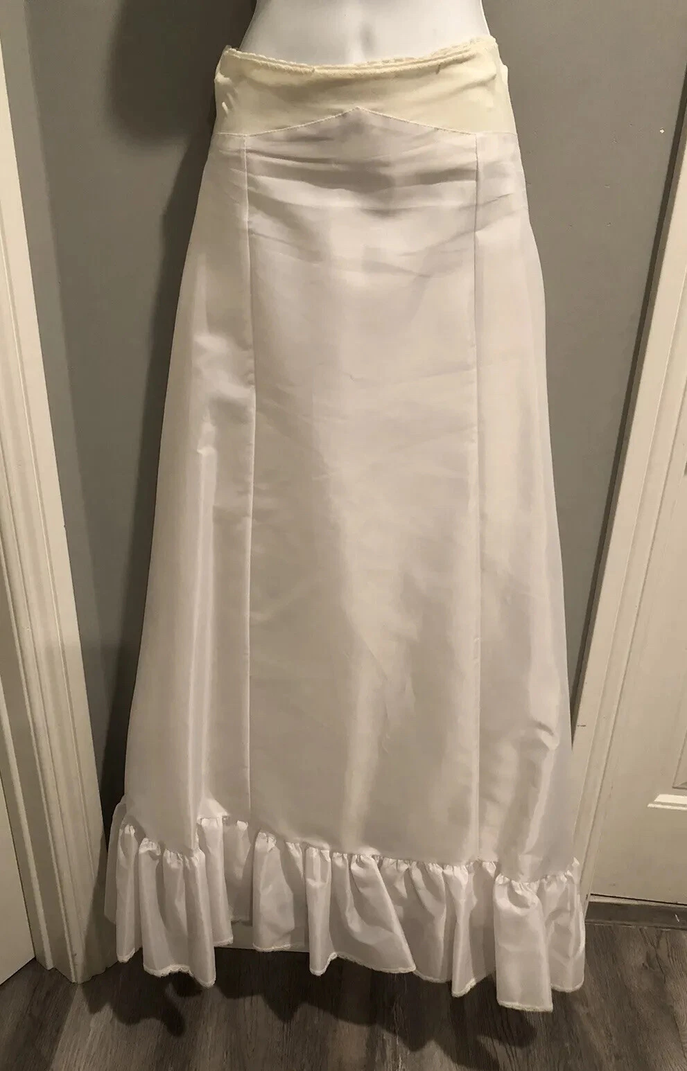 UNDERCOVER Abito da sposa vintage sotto copertura sottoveste crinolina taglia 11 rockabilly pin up