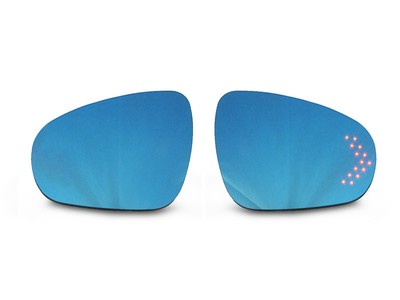 Arrow LED Signal Polarized Mirror Glass For Lexus 11-14 Ct200h/13-14 LS460 LS600