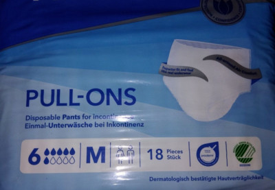 ATTENDS Pull-Ons  6 M Einmal Unterwäsche /Windelhose, super elastisch