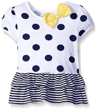 Gerber Graduates Baby Girls Short Sleeve Drop...