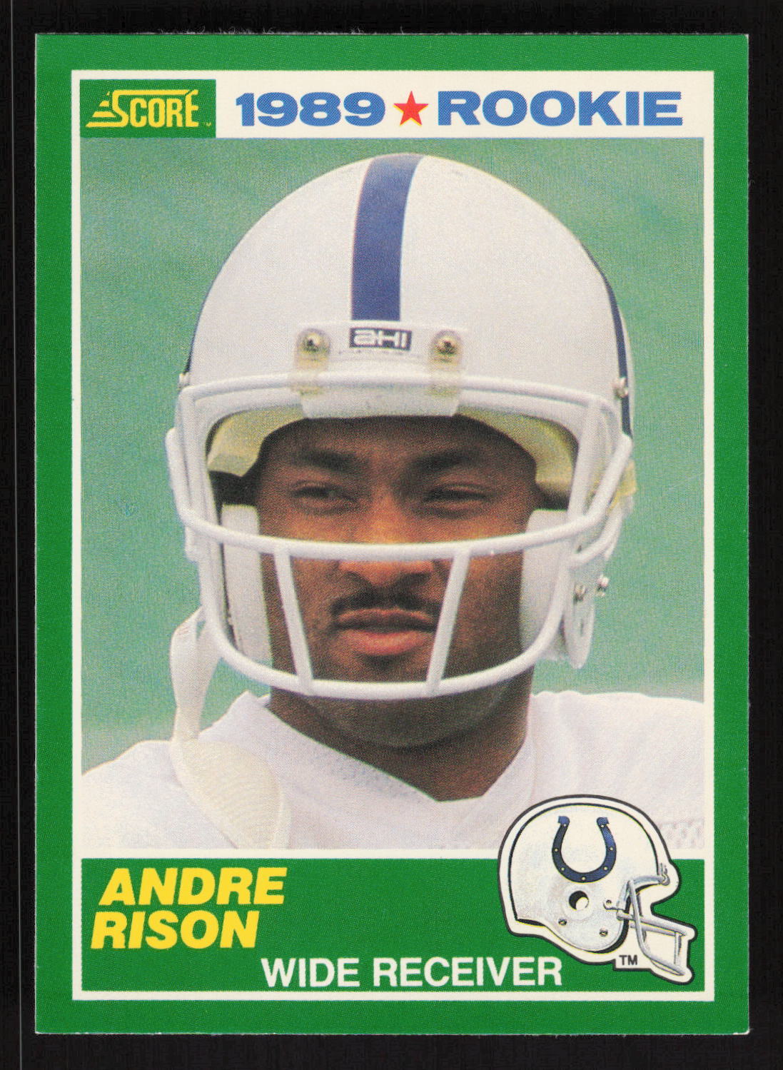 1989 Score #272 Andre Rison Card TCCCX