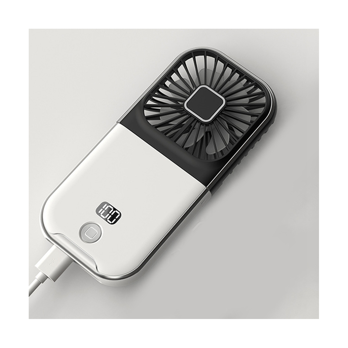 3 In1 Portable HandHeld Fan 3000Mah Multifunctional Folding Fan
