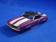 New 69 Purple Con. Camaro MoDEL MoToRING T-Jet HO Scale Slot Car Body Aurora RRR