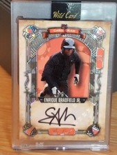 2023 Wild Card 5 Card Draw AUTO Enrique Bradfield Jr Orioles Autograph 3/5