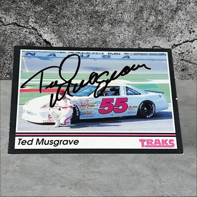 Ted Musgrave U*S RACING PONTIAC 1991 TRAKS #55 WINSTON CUP VINTAGE ...