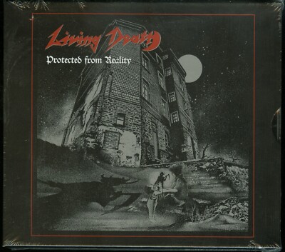 Living Death Protected By Reality + Back To the Weapons Slipcase CD new reissue