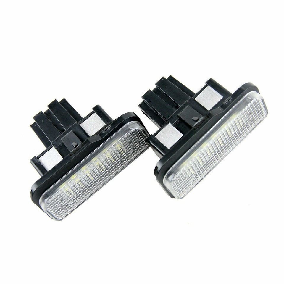 2pc LED License Plate Lights Replacement Lamps Pair W211 W219 R171+W203