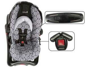 Safety 1st Light 'N Comfy 22 Elite Child Car Seat Harness ...