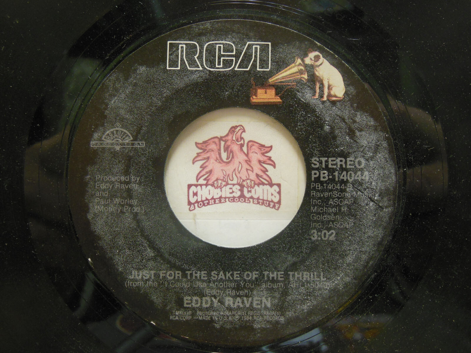 Raven Operator Eddy Raven: Operator, Operator / Just For The Sake Of The Thrill 45 RPM ...
