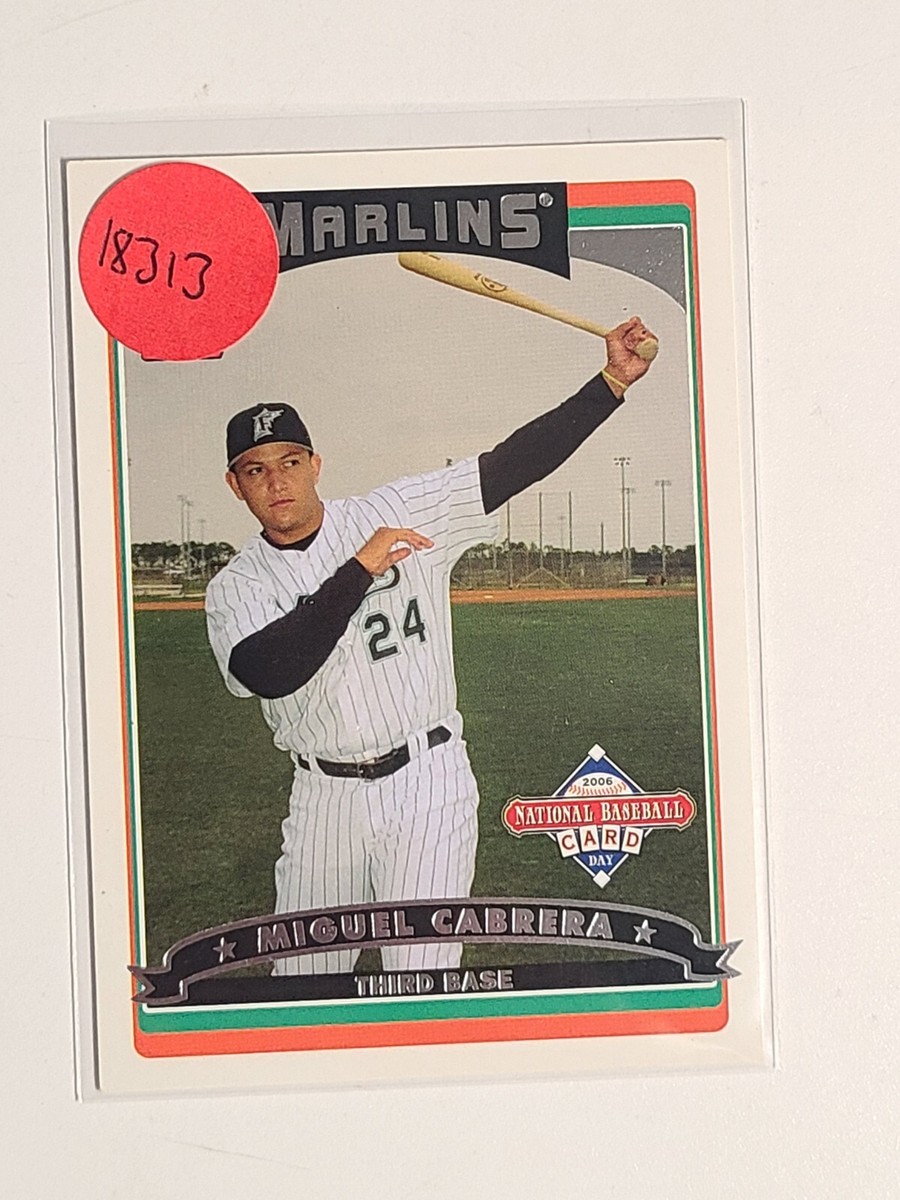 MIGUEL CABRERA 2006 TOPPS NATIONAL BASEBALL CARD DAY # 10 | eBay
