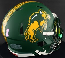 NORTH DAKOTA STATE BISON NCAA Riddell Speed Full Size AUTHENTIC Football Helmet