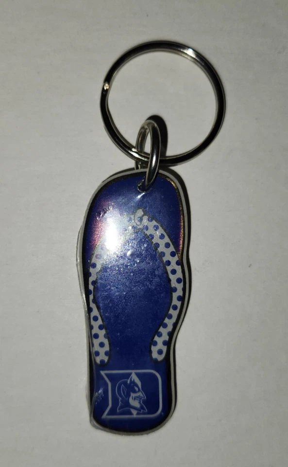 Duke Blue Devils NCAA  Flip Flop Style Keychain - Image 2 of 3