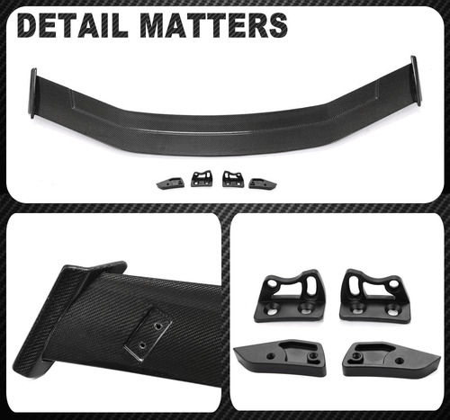 Carbon Heckspoiler Flügel GT Spoiler lippe Passt für Audi A5 S Line S5 2017-2020 - Picture 8 of 8