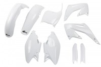 Kunststoff Verkleidung Kit Honda CR 125 / 250 2002 - 2003 Weiß Ufo Plast Full