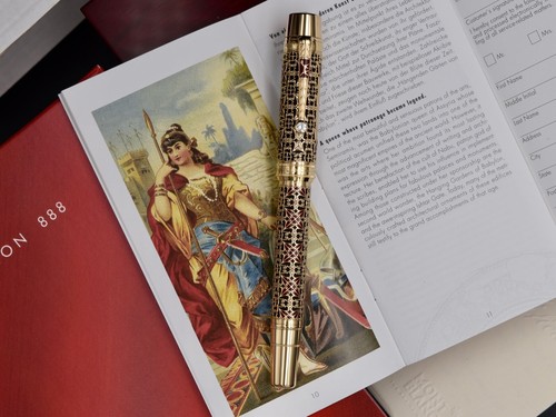 MONTBLANC 1996 Patron of Art Semiramis Limited Edition 888 Fountain Pen M - Picture 2 of 12