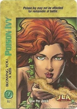 Marvel OVERPOWER POISON IVY BLOWING YOU A KISS special - OPD - Rare - JLA
