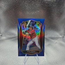 2021 Panini Select Blue Prizm #159 Nick Ahmed /149