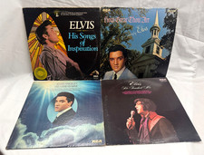 4 VINTAGE ELVIS RELIGIOUS ALBUMS