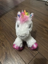 Barbie Mattel Dreamtopia Unicorn Plush Animal No Talking/Sound Rainbow Crown