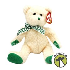 Ty Beanie Babies Woolins the Bear St. Patricks Day Plush 2004