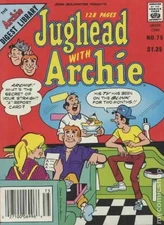 Jughead with Archie Digest #75 VG 1986 Stock Image Low Grade