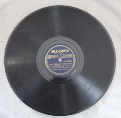 Art Shaw & His Orchestra   I Can't Believe You're In Love With Me / Comin' On 78